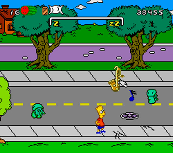 The Simpsons Bart's Nightmare - Imagem 7
